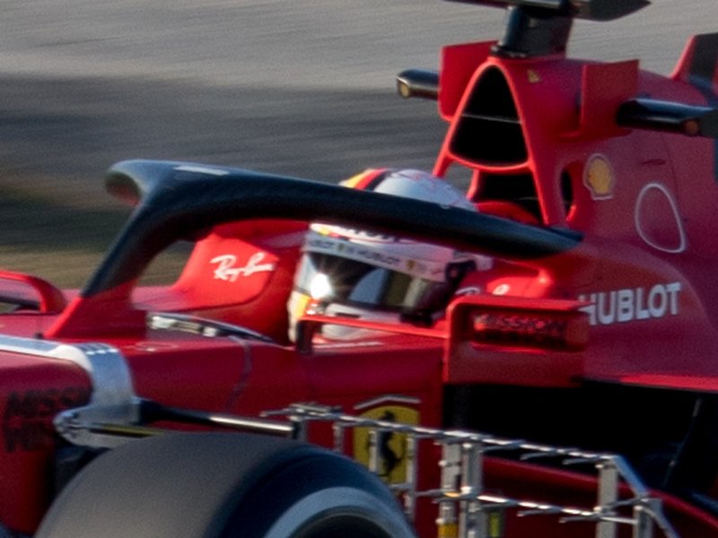 Photo of the Sebastian Vettel 2020 season helmet