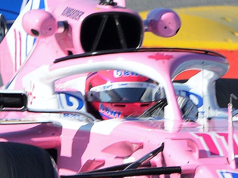 Photo of the Sergio Pérez 2020 season helmet