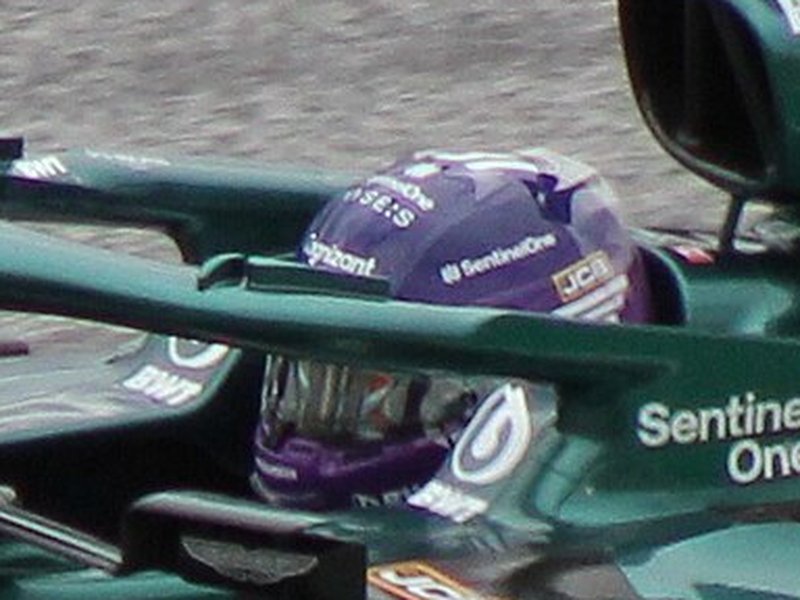 Photo of the Lance Stroll 2021 season helmet