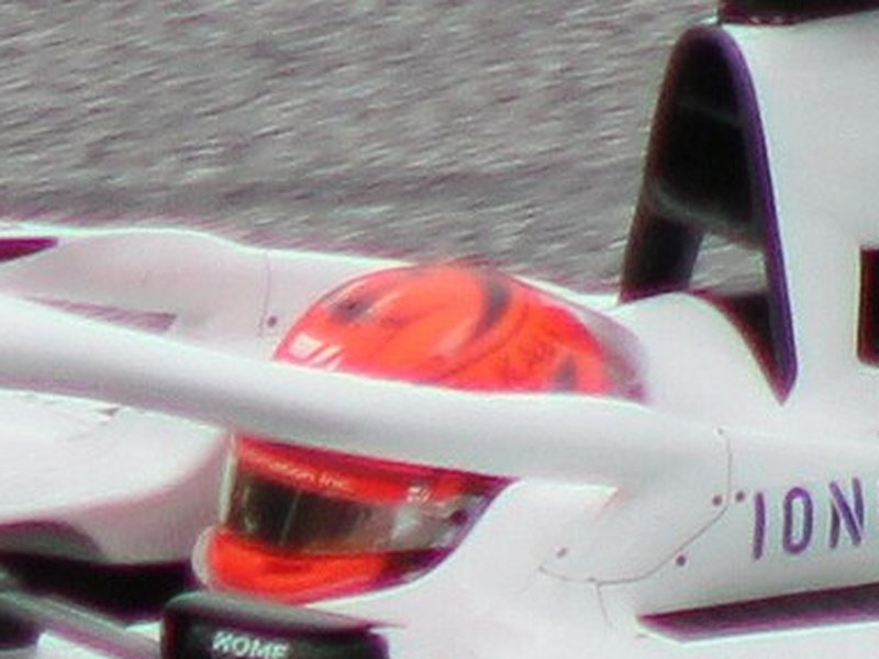 Photo of the Nikita Mazepin 2021 season helmet