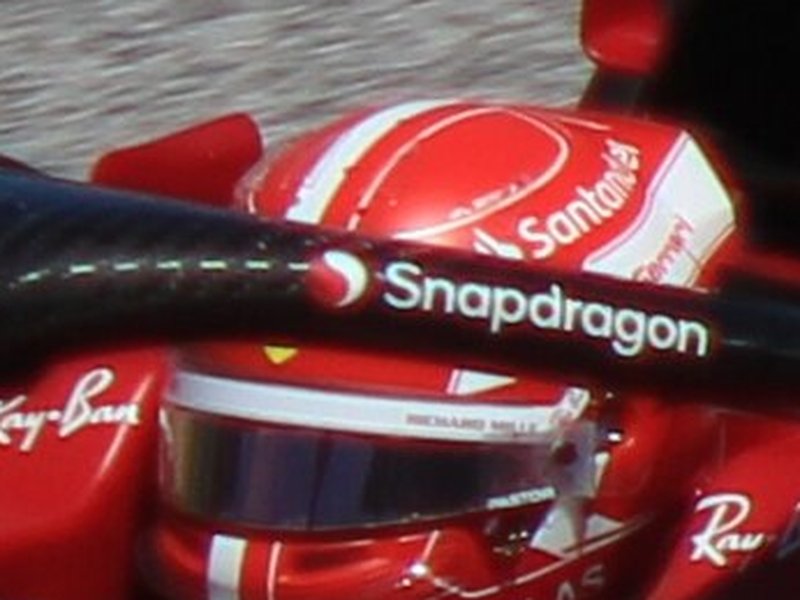 Photo of the Charles Leclerc 2022 season helmet