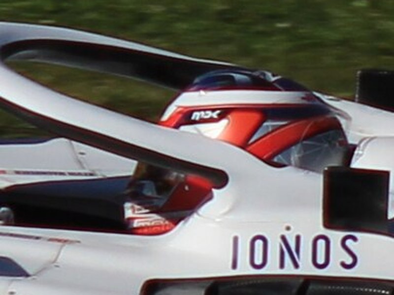 Photo of the Kevin Magnussen 2022 season helmet