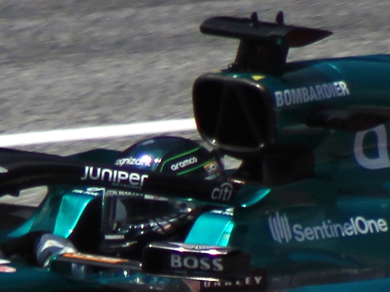 Photo of the Lance Stroll 2023 season helmet