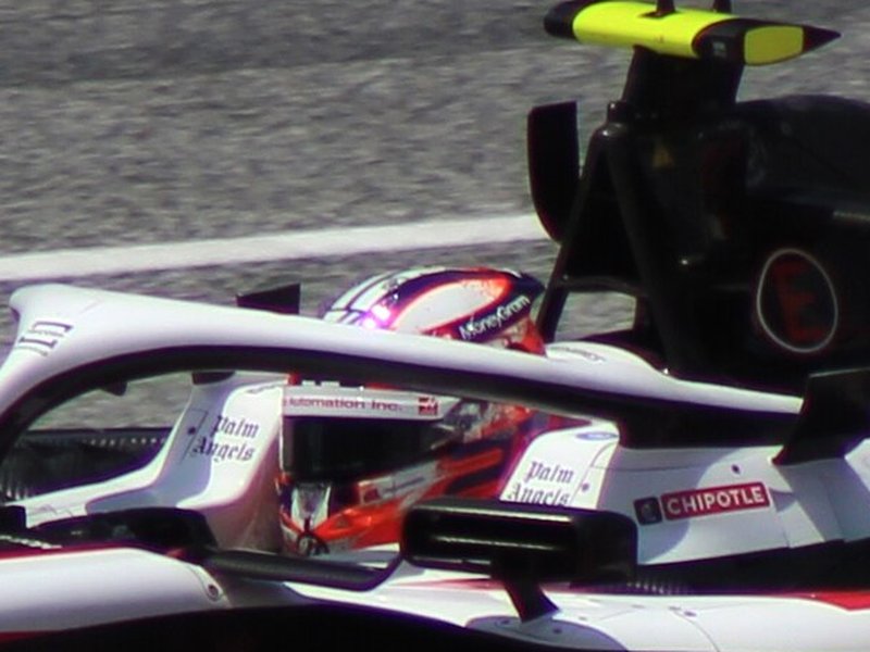 Photo of the Nico Hülkenberg 2023 season helmet