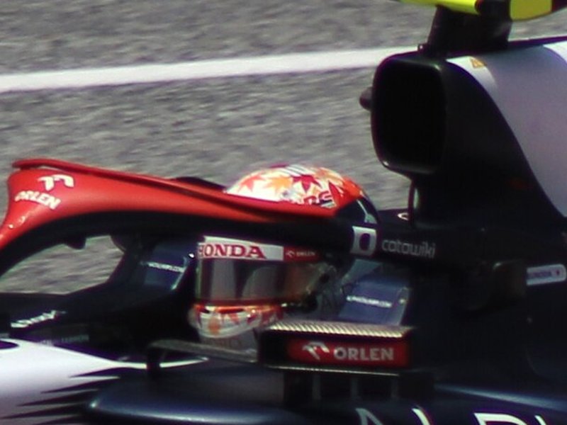 Photo of the Yuki Tsunoda 2023 season helmet