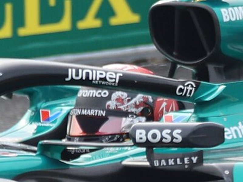 Photo of the Fernando Alonso Japanese Grand Prix 2024 helmet