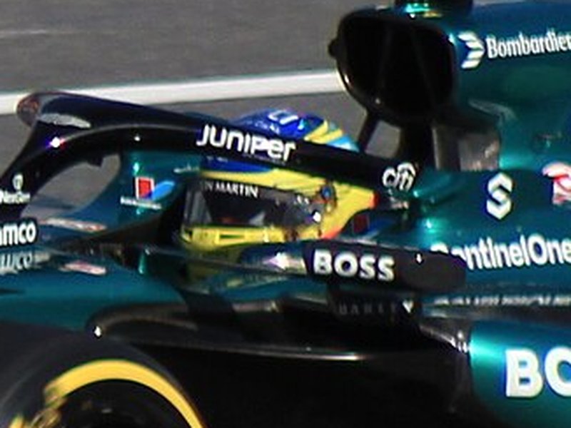 Photo of the Fernando Alonso 2024 season helmet