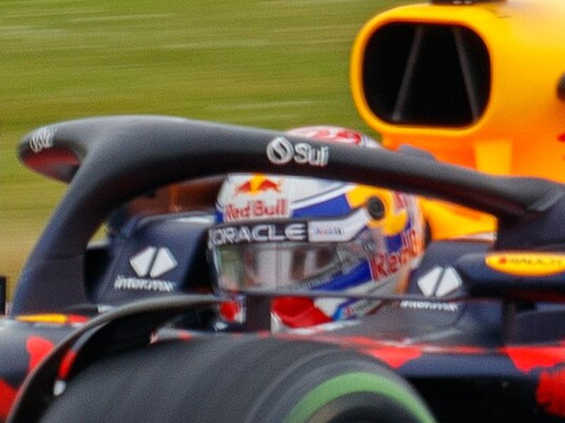 Photo of the Max Verstappen 2024 season helmet