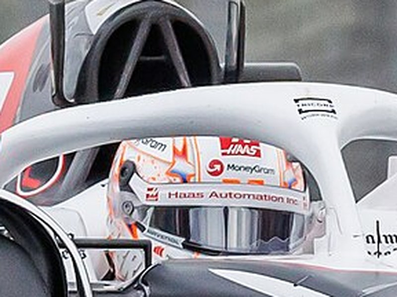 Photo of the Nico Hülkenberg Dutch Grand Prix 2024 helmet