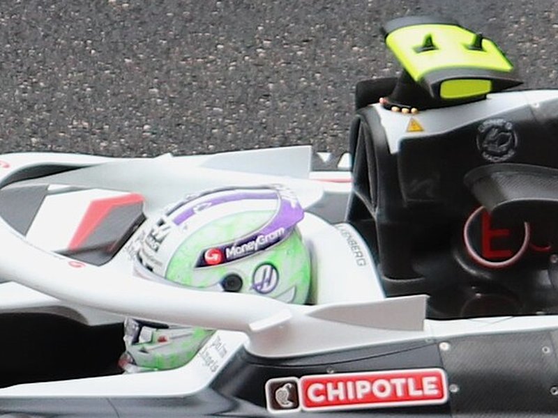 Photo of the Nico Hülkenberg 2024 season helmet