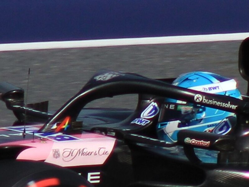 Photo of the Pierre Gasly 2024 season helmet