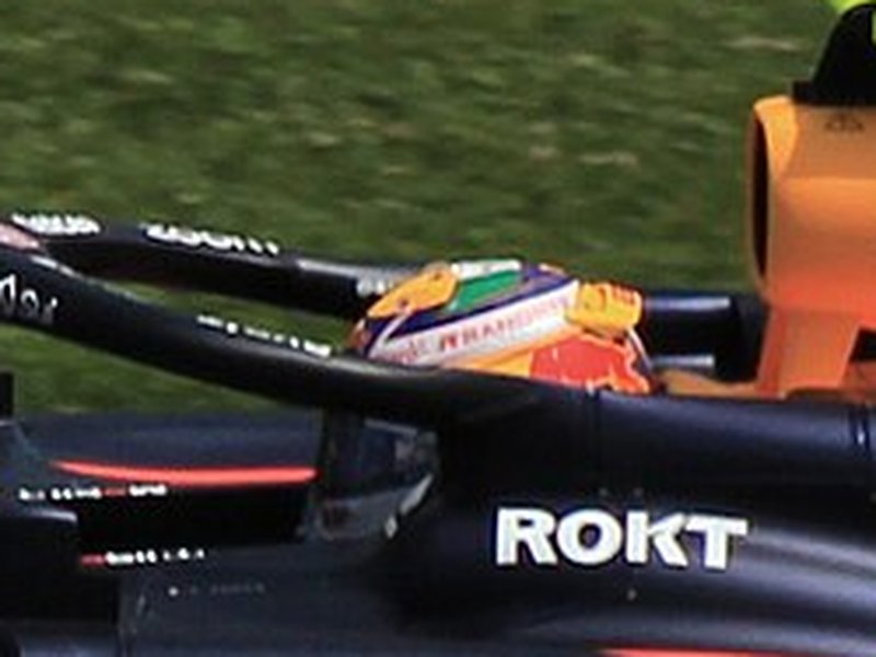 Photo of the Sergio Pérez 2024 season helmet