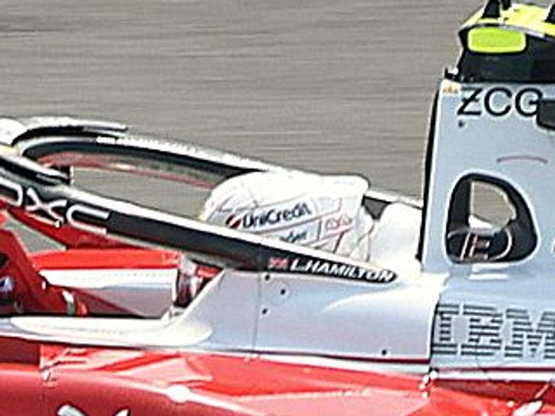 Photo of the Lewis Hamilton Japanese Grand Prix 2026 helmet