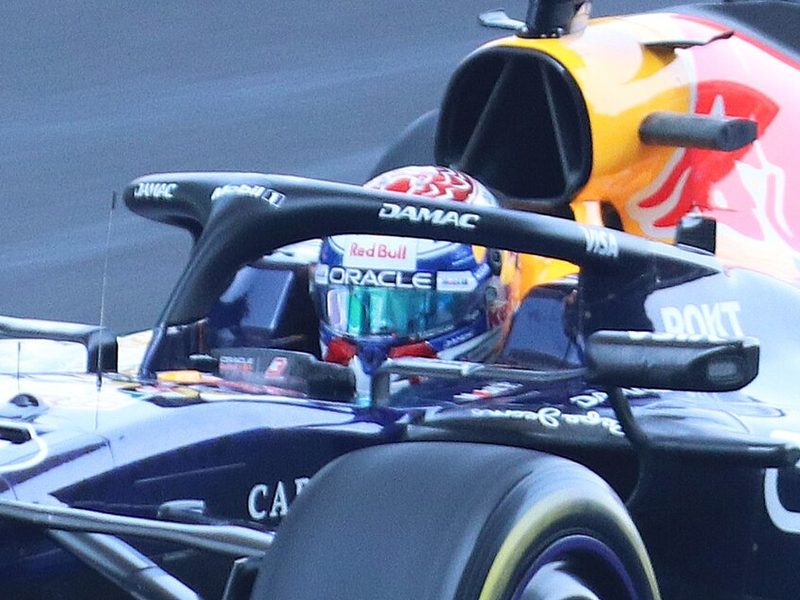 Photo of the Max Verstappen 2026 season helmet