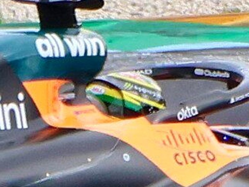 Photo of the Oscar Piastri Australian Grand Prix 2026 helmet