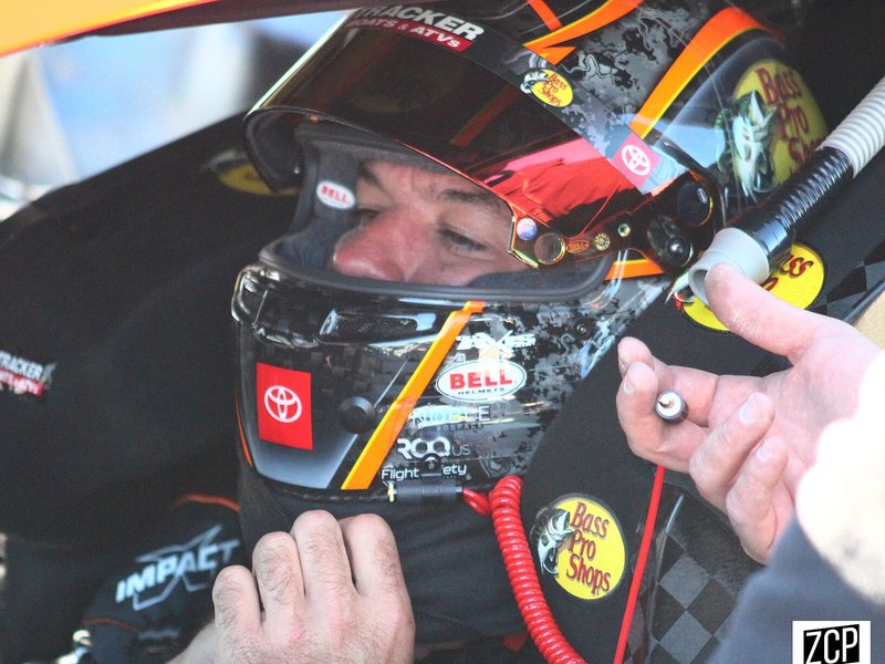 Photo of the Martin Truex Jr. 2024 season helmet